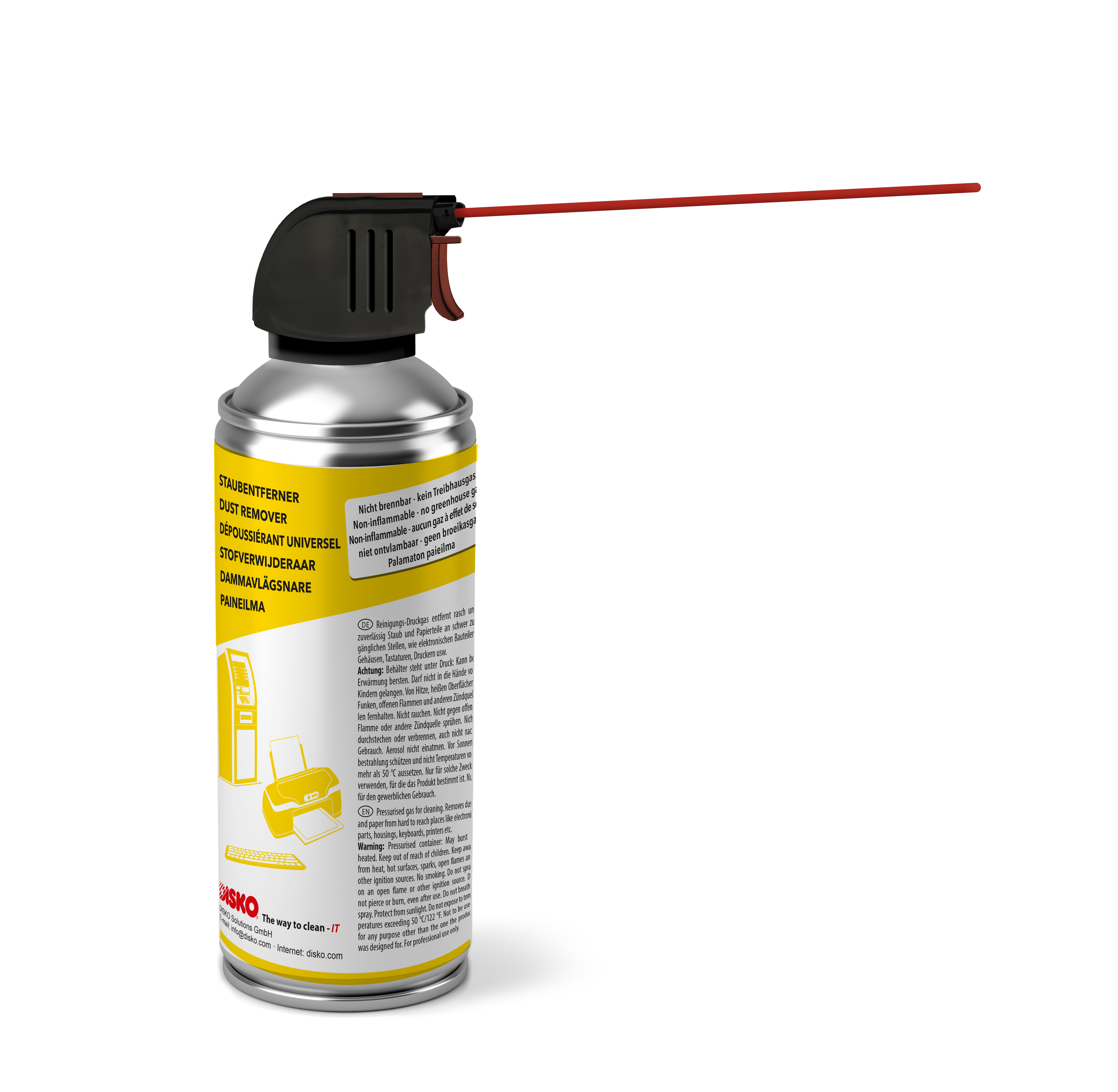 Dust remover – compressed gas spray