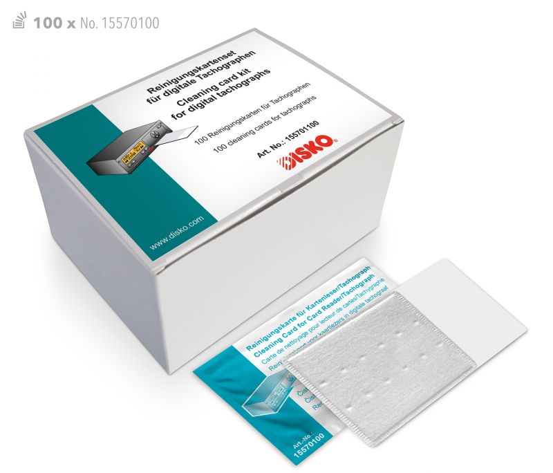 Cleaning cards for tachographs (nr. 155701100)